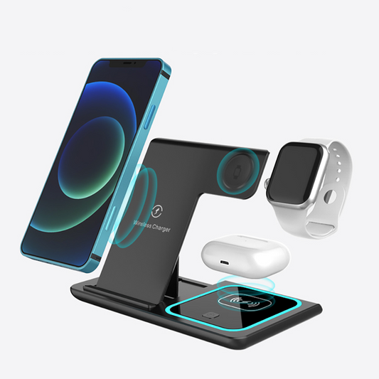 3 and 1 Wireless Foldable Charger